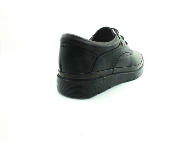 Forex Hakiki Deri Bağcıklı Hafif Erkek Ayakkabı - Siyah - 2969