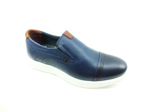 Hakiki Deri Bağcıksız Günlük Erkek Ayakkabı - Laci - 2917