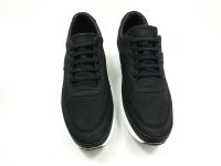 Hakiki Deri Erkek Ayakkabısı Siyah-Nubuk - Thumbnail