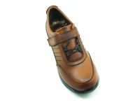 Hakiki Deri Günlük Cırtlı Kadın Ayakkabı - Taba - 1031 - Thumbnail