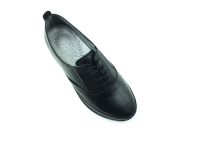 Hakiki Deri Günlük Kadın Ayakkabı - Siyah - 83.1908 - Thumbnail