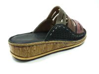 Hakiki Deri Kadın Terliği Siyah - Thumbnail