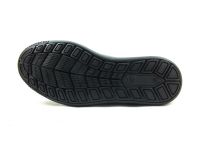 Hakiki Deri Streç Erkek Sneaker Ayakkabı - Siyah - 4459 - Thumbnail