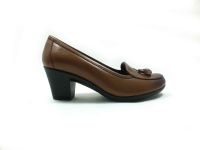 Hamer Jack Hakiki Deri Topuklu Ayakkabı Taba 07 950 - Thumbnail