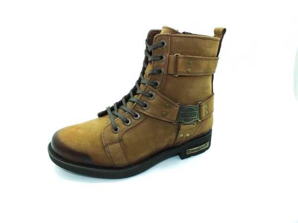 Hammer Jack Bağcıklı-Fermuarlı Erkek Deri Bot Taba 07 15210