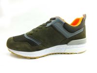 Hammer Jack Bağcıklı Hakiki Deri Spor Ayakkabı Haki 07 20340-M - Thumbnail