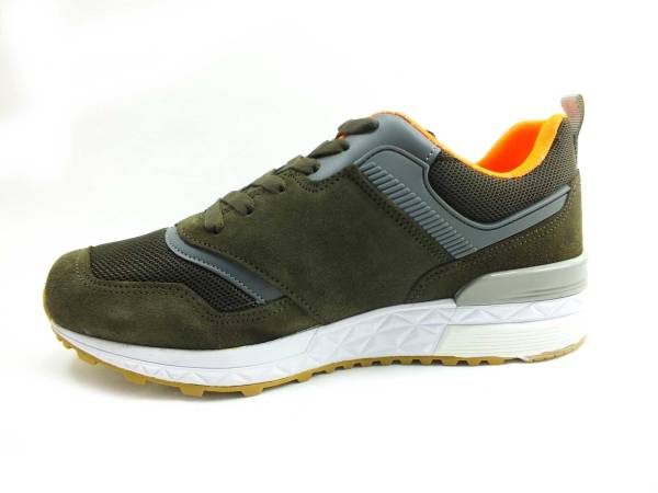 Hammer Jack Bağcıklı Hakiki Deri Spor Ayakkabı Haki 07 20340-M