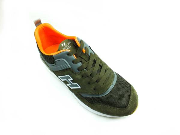 Hammer Jack Bağcıklı Hakiki Deri Spor Ayakkabı Haki 07 20340-M