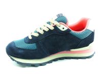 Hammer Jack - Hammer Jack Bağcıklı Hakiki Deri Spor Ayakkabı Lacivert-Pembe 07 19250 G (1)