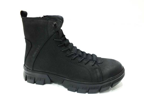 Hammer Jack Hakiki Nubuk Deri Bot Siyah 07 AVERSA