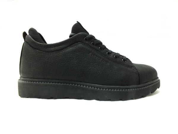 Hammer Jack Hakiki Nubuk Deri Kışlık Ayakkabı Siyah-Nubuk 07 313