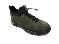 Hammer Jack Hakiki Nubuk Deri Kışlık Ayakkabı Yeşil 07 19664 - Thumbnail