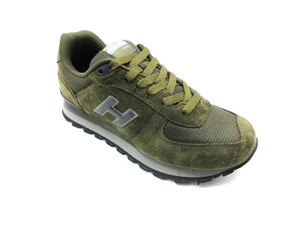 Hammer JackBağcıklı Hakiki Deri Spor Ayakkabı Haki 07 19250