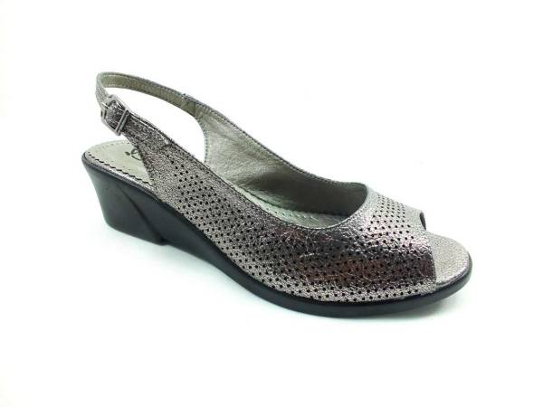 Kadın Günlük Sandalet - Platin - 2004-1