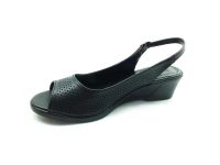 Kadın Günlük Sandalet - Siyah - 2004-1 - Thumbnail