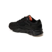 Kinetix Bağcıklı Erkek Günlük Spor Ayakkabı Siyah-Turuncu 01 EPIK PU M - Thumbnail