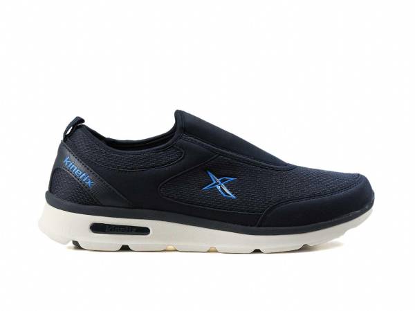 Kinetix Bağcıksız Koşu-Yürüyüş Ayakkabısı Lacivert-Beyaz 01 MACON PLUS
