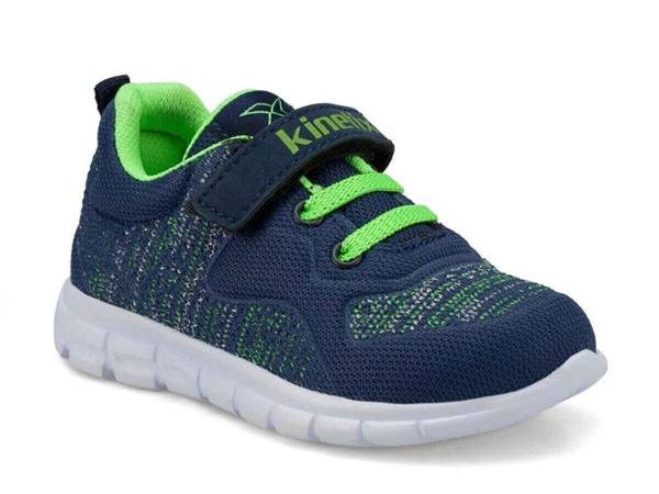 Kinetix Cırtlı Çocuk Ayakkabısı Lacivert-Yeşil 01 Corper Kinetix Cırtlı Çocuk Ayakkabısı Lacivert-Yeşil 01 Corper