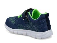 Kinetix Cırtlı Çocuk Ayakkabısı Lacivert-Yeşil 01 Corper - Thumbnail