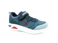 Kinetix Cırtlı Çocuk Spor Ayakkabı - Lacivert-Kırmızı - Raın E - Thumbnail