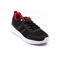 Kinetix Erkek Günlük Spor Ayakkabı Siyah-Kırmızı 01 TASCO MESH M - Thumbnail