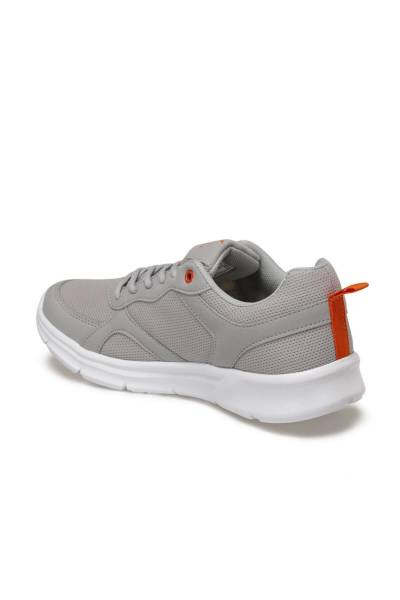 Kinetix Erkek Koşu-Antrenman Ayakkabısı Gri-Turuncu 01 ROLLS MESH