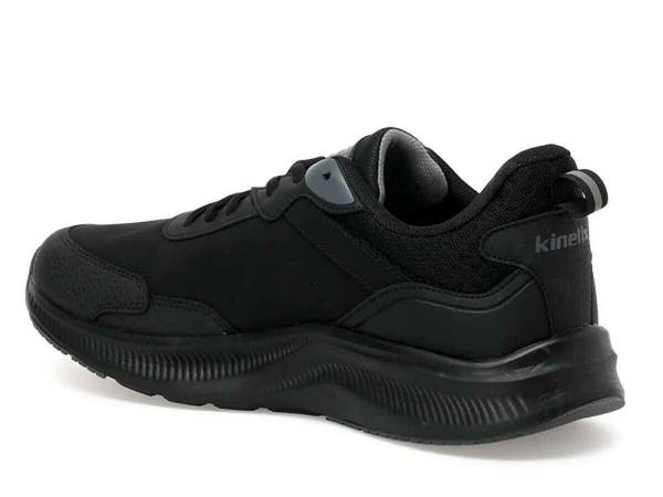 Kinetix Erkek Sneaker Ayakkabı Siyah 01 Gesto Pu