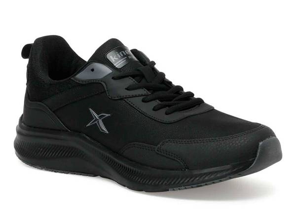 Kinetix Erkek Sneaker Ayakkabı Siyah 01 Gesto Pu