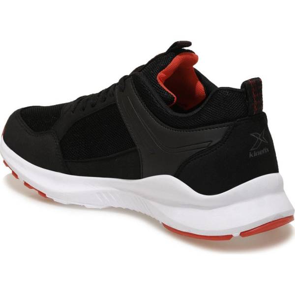 Kinetix Erkek Sneaker Spor Ayakkabı Siyah-Kırmızı 01 VENTIL