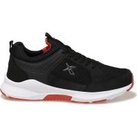 Kinetix Erkek Sneaker Spor Ayakkabı Siyah-Kırmızı 01 VENTIL - Thumbnail