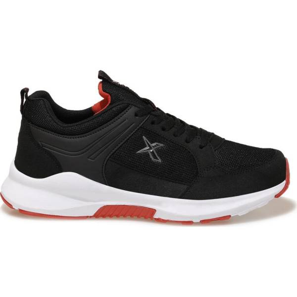 Kinetix Erkek Sneaker Spor Ayakkabı Siyah-Kırmızı 01 VENTIL