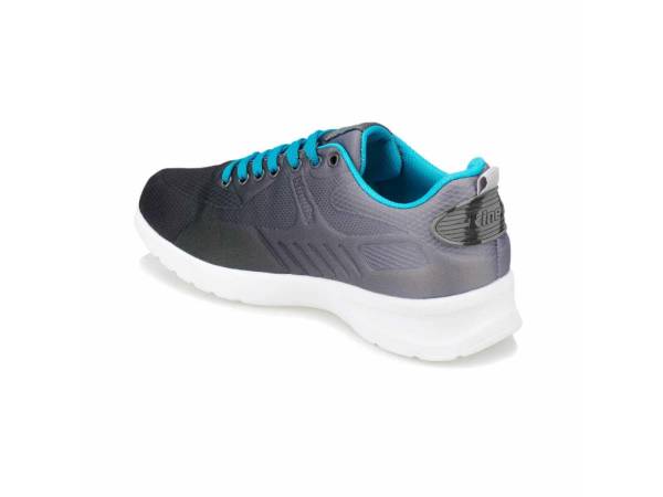 Kinetix Günlük Bayan Spor Ayakkabı Gri-Turkuaz 01 NINA MESH 