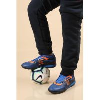 Kinetix Halı Saha Ayakkabısı Lacivert-Turuncu 01 TORRE TURF - Thumbnail