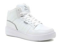 Kinetix Kadın Sneaker Ayakkabı 01 Beyond Pu Hi W Beyaz-Gri - Thumbnail