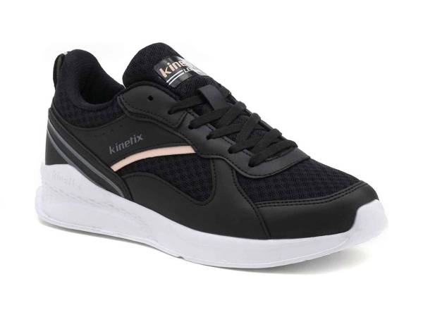 Kinetix Kadın Sneaker Ayakkabı 01 Cayse Tx W Siyah-Pudra