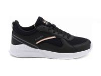 Kinetix Kadın Sneaker Ayakkabı 01 Cayse Tx W Siyah-Pudra - Thumbnail