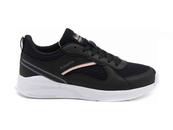 Kinetix Kadın Sneaker Ayakkabı 01 Cayse Tx W Siyah-Pudra