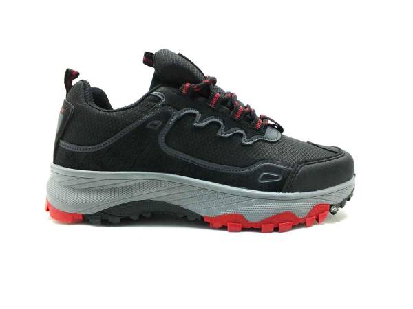 Kinetix Outdoor Erkek Ayakkabısı Siyah-Kırmızı 01 Norfa Tx