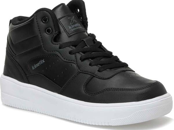Kinetix Tyra Pu Hı High Sneaker Siyah-Beyaz 01 Tyra Pu Hi