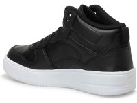 Kinetix Tyra Pu Hı High Sneaker Siyah-Beyaz 01 Tyra Pu Hi - Thumbnail