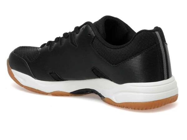 Lotto Kauçuk Tabanlı Futsal Ayakkabı Siyah-Beyaz 88 CRACK