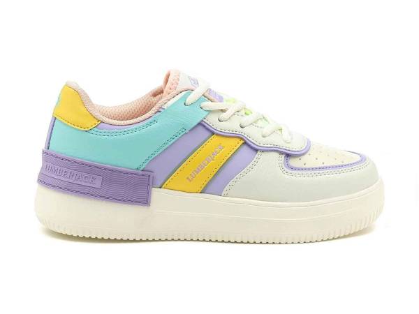 Lumberjack Kadın Sneaker Lila-Mint 45 Freya