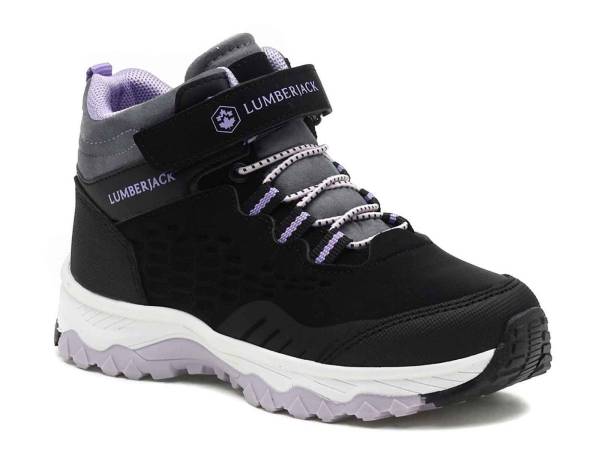 Lumberjack Outdoor Çocuk Botu Siyah-Lila 45 Massive Hi