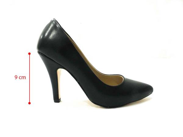 Marine Shoes 9 cm Topuklu Stiletto Siyah 86 437