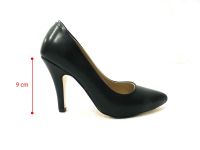 Marine Shoes 9 cm Topuklu Stiletto Siyah 86 437 - Thumbnail