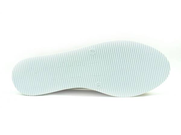 Marine Shoes Gerçek Deri Kadın Babet Ayakkabı Bej 86 K104