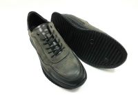 Marine Shoes Hakiki Deri Erkek Ayakkabısı Gri-Nubuk 86 545 - Thumbnail