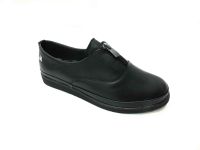 Marine Shoes Hakiki Deri Günlük Kadın Ayakkabı Siyah 86 525 - Thumbnail