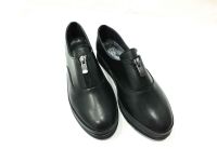 Marine Shoes Hakiki Deri Günlük Kadın Ayakkabı Siyah 86 525 - Thumbnail