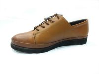 Marine Shoes Hakiki Deri Günlük Kadın Ayakkabı Taba 86 K196 - Thumbnail